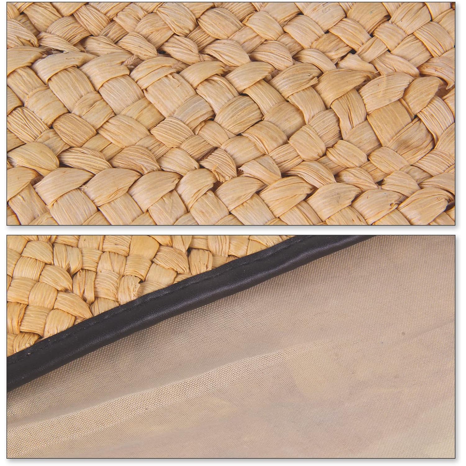 Freie Liebe Straw Clutch Purses for Women Summer Beach Bags Envelope Woven Clutch Handbags