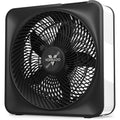Vornado Model 80 High Velocity Electric Box Fan With Removable Grille, 5 Speed Settings, Powerful Airflow, Whole Room Air Circulation, Targeted Cooling, Cord Storage, Durable Floor Fan, Ice White