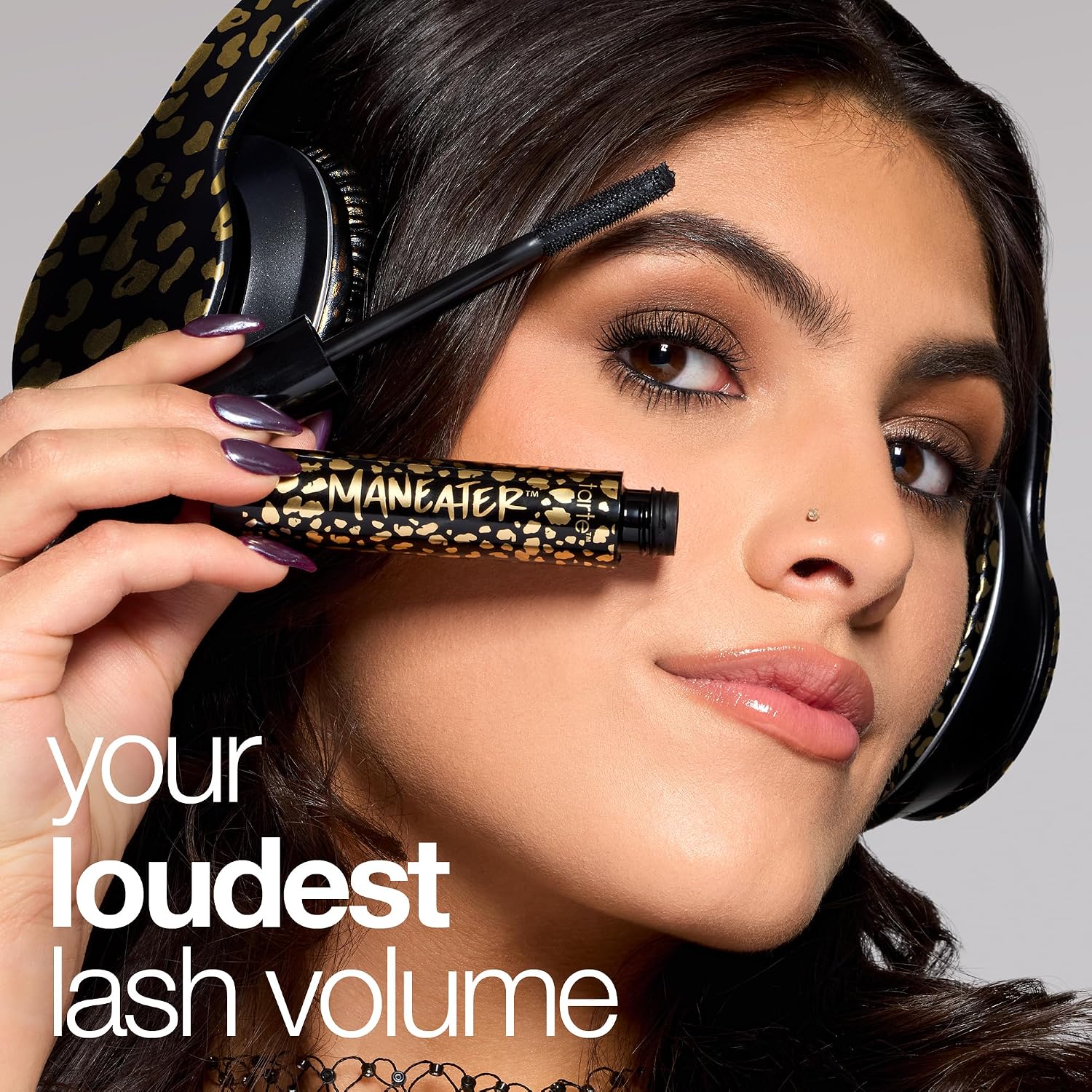 Tarte Maneater Mascara – Extreme Curl, Instant Volume & Length, 16Hr Ultra-Creamy Longwear Eye Makeup