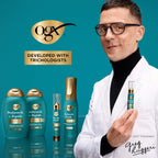 Ogx Progrowth + Peptide Conditioner, Thickening Conditioner Moisturizes, Reinforces And Strengthens Hair To Reduce Hair Fall Due To Breakage*, 13 Fl. Oz