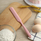 4 Pcs Silicone Jar Spatula Set - Long Handle Sourdough Scraper, Skinny Spatula For Jars, Bottles, And Containers, Non-Stick Heat Resistant Cake Cream Spatulas