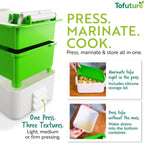 Tofu Press - The Original And Best Tofu Press. Easily And Quickly Remove Water From Tofu To Improve The Flavor And Give Perfect Texture Everytime