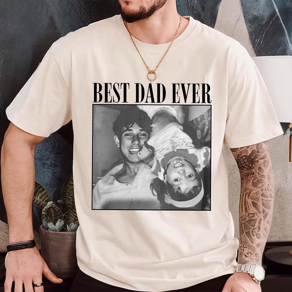 Personalized Dad Photo Shirt, Hoodie, Sweatshirt, Dad Gifts, Grandpa Gifts, Father'S Day, Christmas