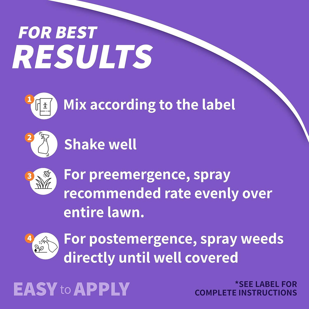 Bonide Sedge Ender, 16 Oz Concentrated Weed Killer For Outdoors | Fast-Acting And Rainproof, Lawn Friendly Formula