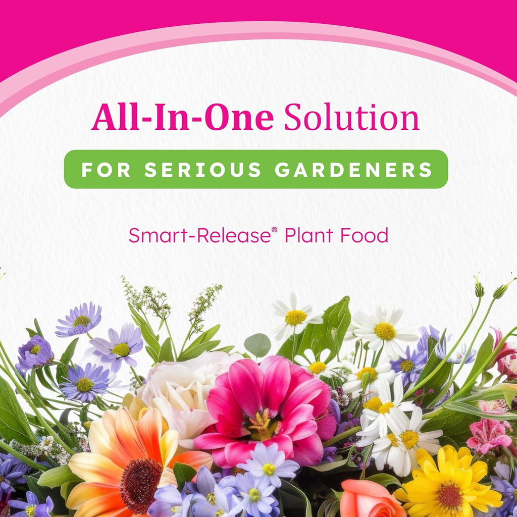 Osmocote Smart-Release Plant Food Plus Outdoor & Indoor1, 2 Lb. | Granular, Continuous Release Plant Fertilizer With 11 Essential Nutrients