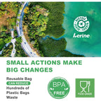 Lerine 10 Pack Dishwasher Safe Reusable Bags, Leakproof Reusable Freezer Bags, BPA Free Food Storage Bags for Marinate Food Travel - 3 Gallon 4 Sandwich 3 Snack