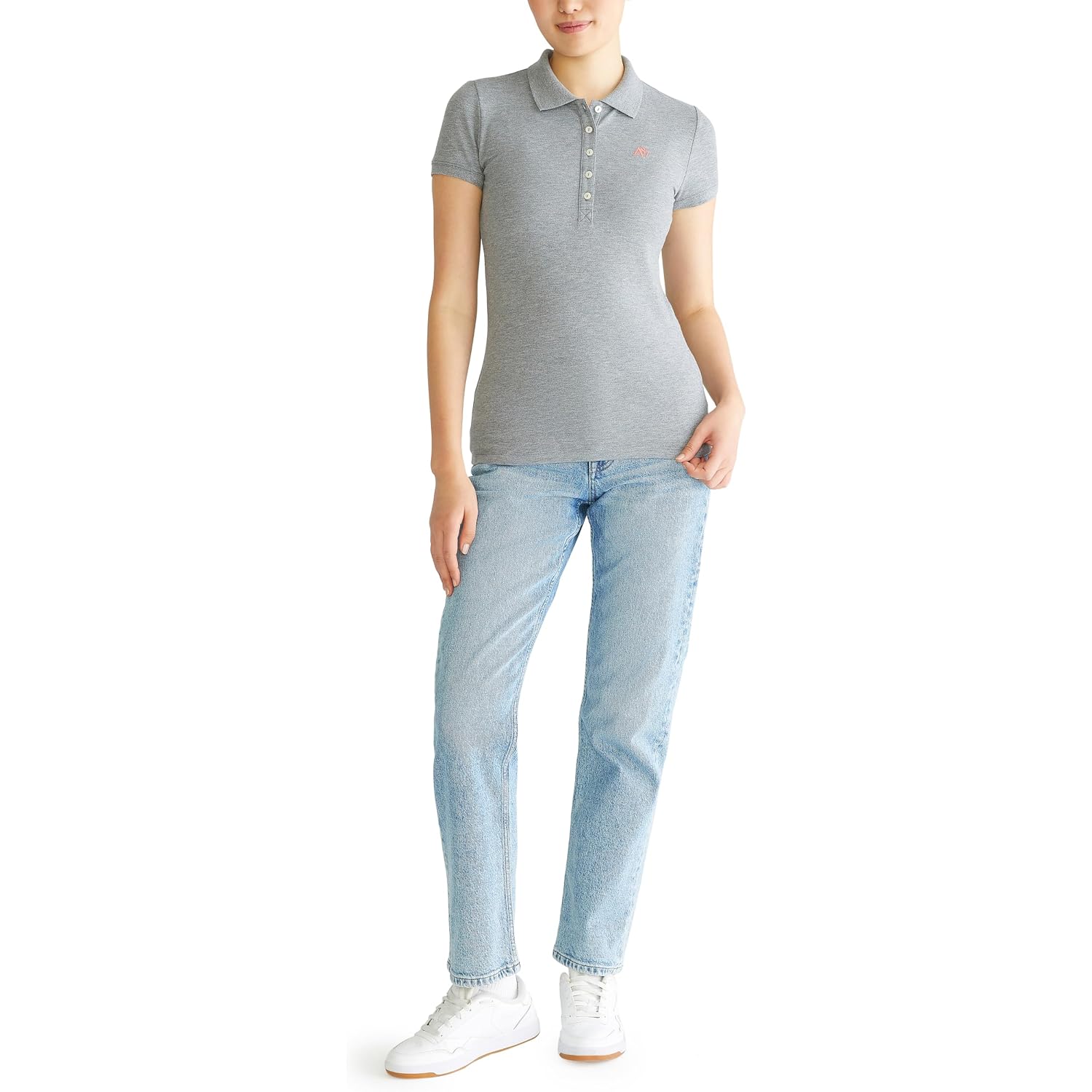 Aeropostale Women's Aero Solid A87 Polo