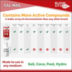 Bloom City Professional Grade Ultra Pure Cal-Mag Growing Fertilizer, Quart (32 Oz)