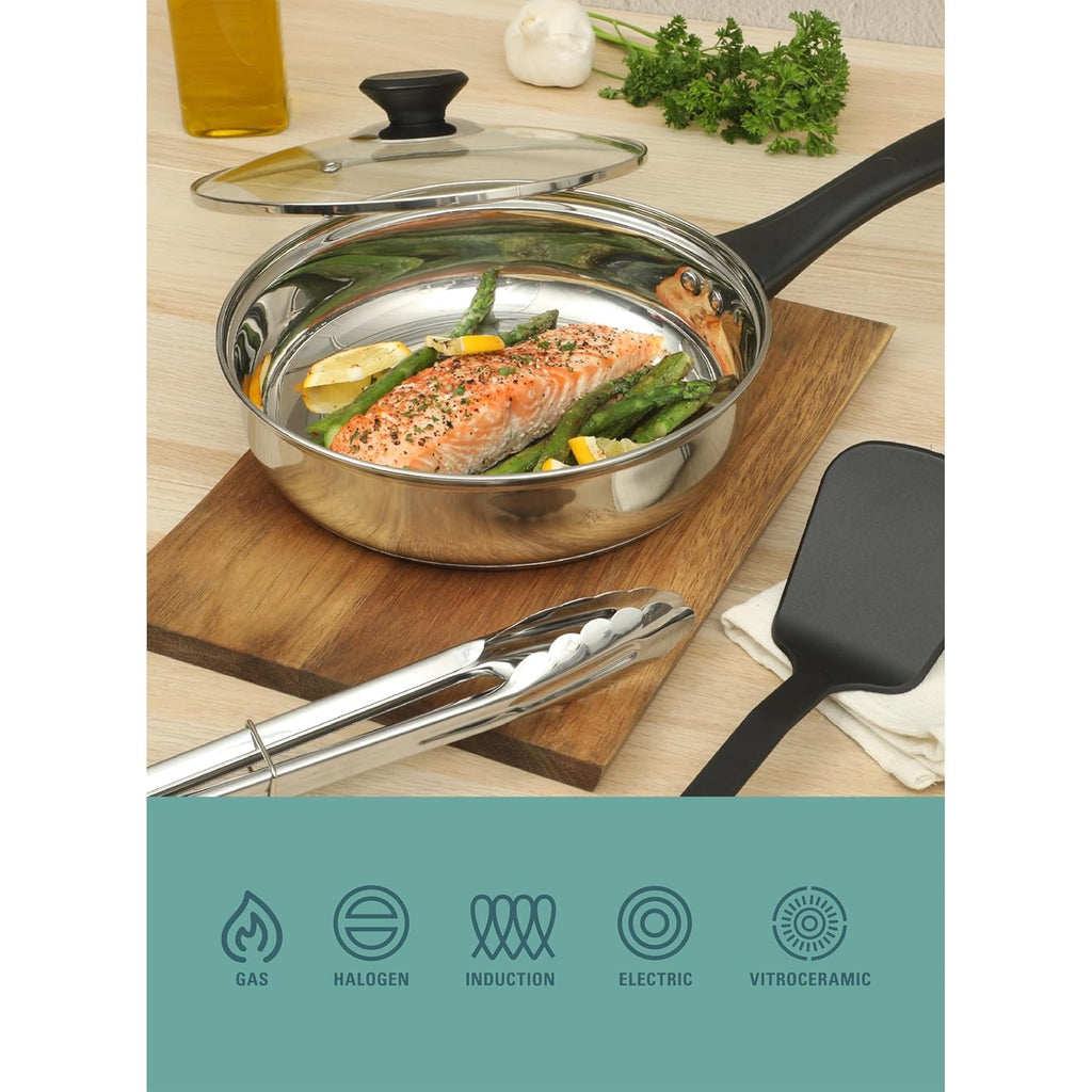 Gibson Home 74 Piece Kitchen in a Box Pots and Pans Cookware, Plates and Bowls Dinnerware, Cutlery Knife Block, Flatware Utensils, Tools & Gadgets, Storage, Glasses Set