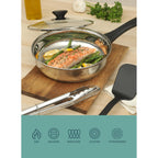 Gibson Home 74 Piece Kitchen in a Box Pots and Pans Cookware, Plates and Bowls Dinnerware, Cutlery Knife Block, Flatware Utensils, Tools & Gadgets, Storage, Glasses Set