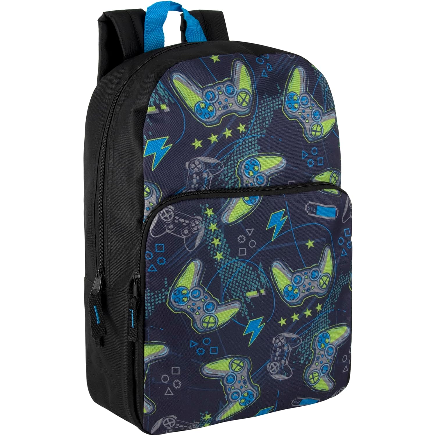 Trail Maker 24 Pack Of 17 Inch Printed Bulk Backpacks For Boys And Girls Wholesale Backpacks In Bulk For School Kids (Fun Mixed Unisex Pack)