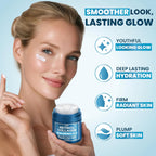 Retinol Cream For Face - Anti-Aging Moisturizer Wrinkle Cream With Collagen & Hyaluronic Acid - Face & Neck Moisturizer For Firming, Hydration & Smooth Skin - Day & Night Skin Care For Women & Men