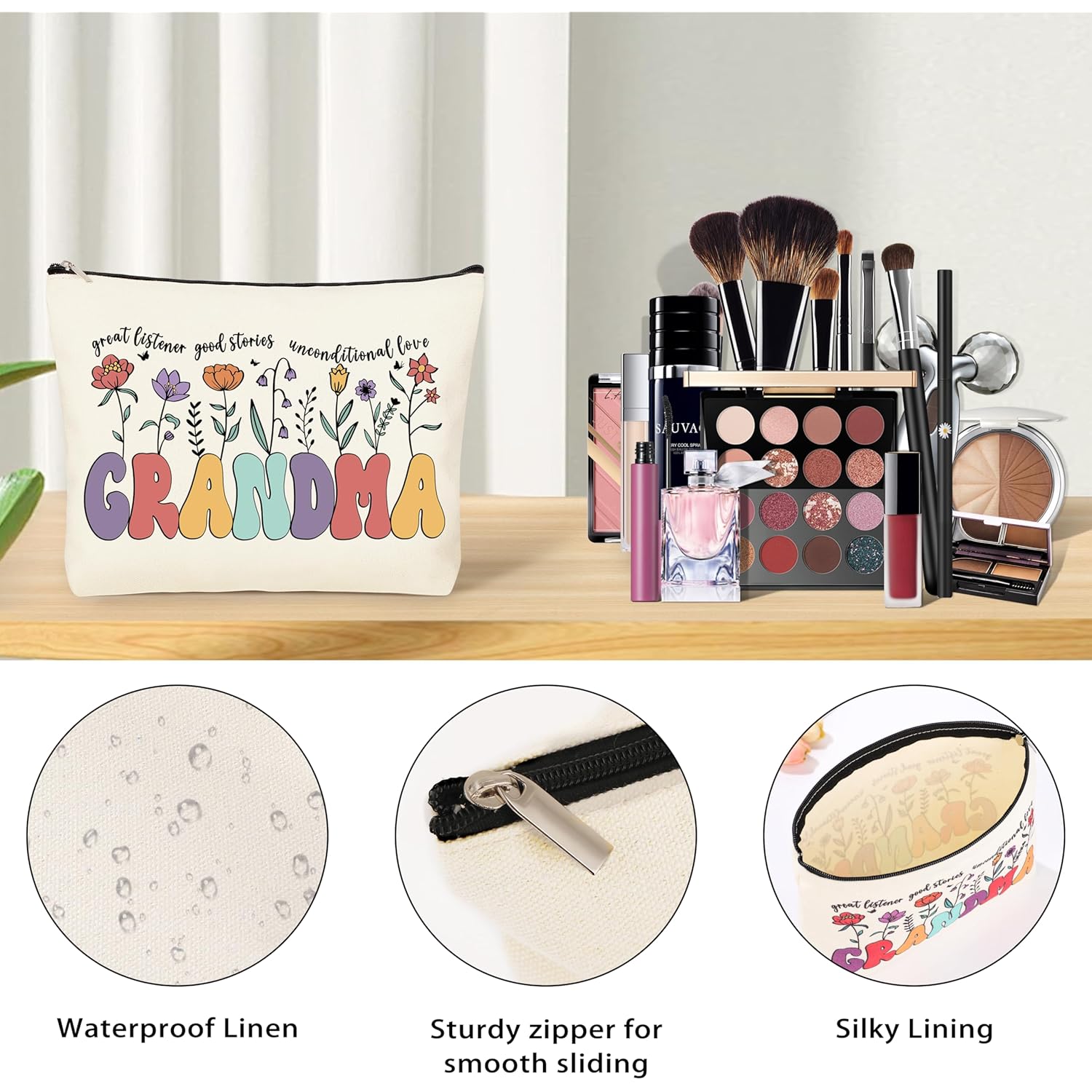 DOGMEM Mothers Day Gifts for Grandma, Gifts for Grandma Birthday Grandma Gift Set from Granddaughter Grandson Grandchildren Grandkids, Mothers Day Gifts Grandma