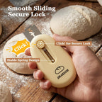 3-Pack Bread Lame, Professional Sourdough Scoring Tool & Bread Scoring Tool, Dough Scoring Tool Set with Ergonomic Handle, Includes 10 Replacement Razor Blades & Scoring Patterns Booklet