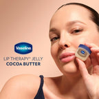 Vaseline Lip Balm Mini 2 Ct Cocoa Butter For Dry Cracked Skin Hydrating Lip Balm 0.5 Oz
