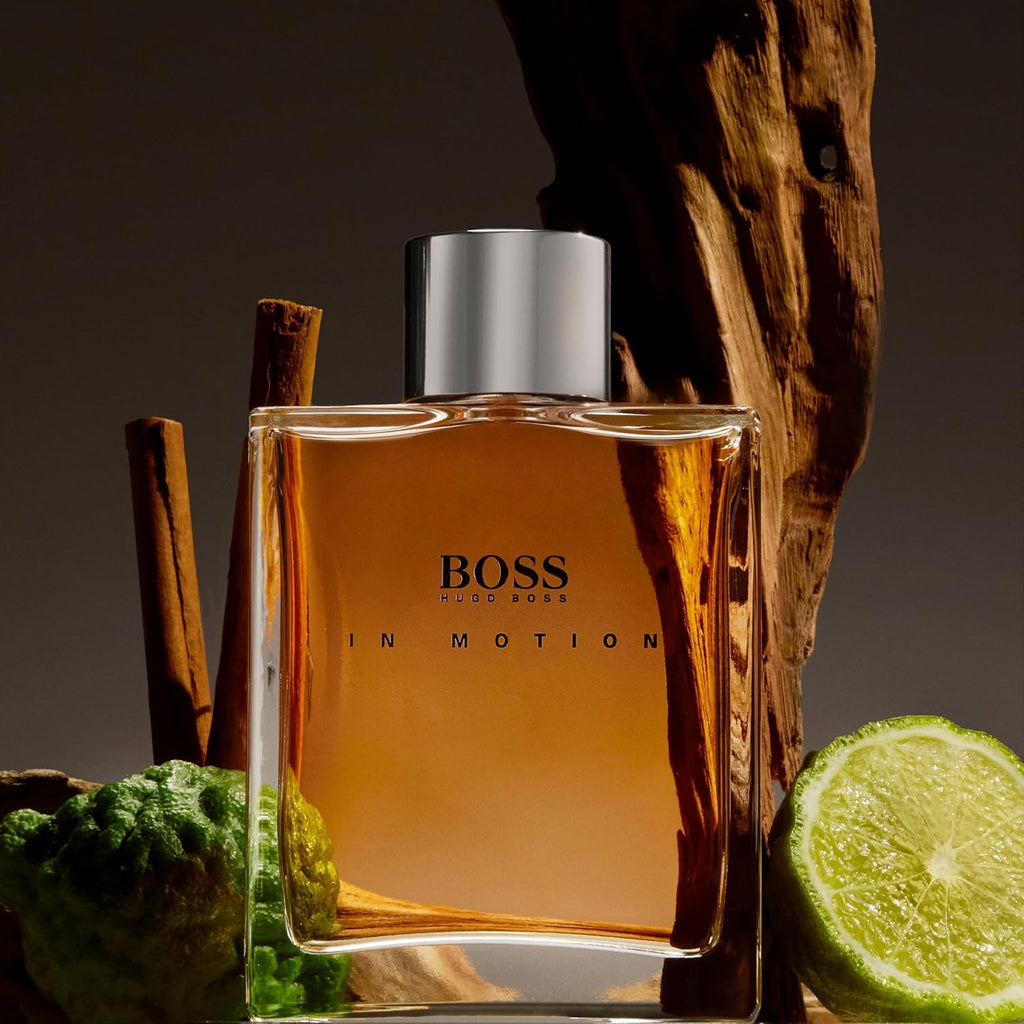 Hugo Boss In Motion Eau De Toilette For Men - Notes Of Cinnamon, Cardamon And Nutmeg