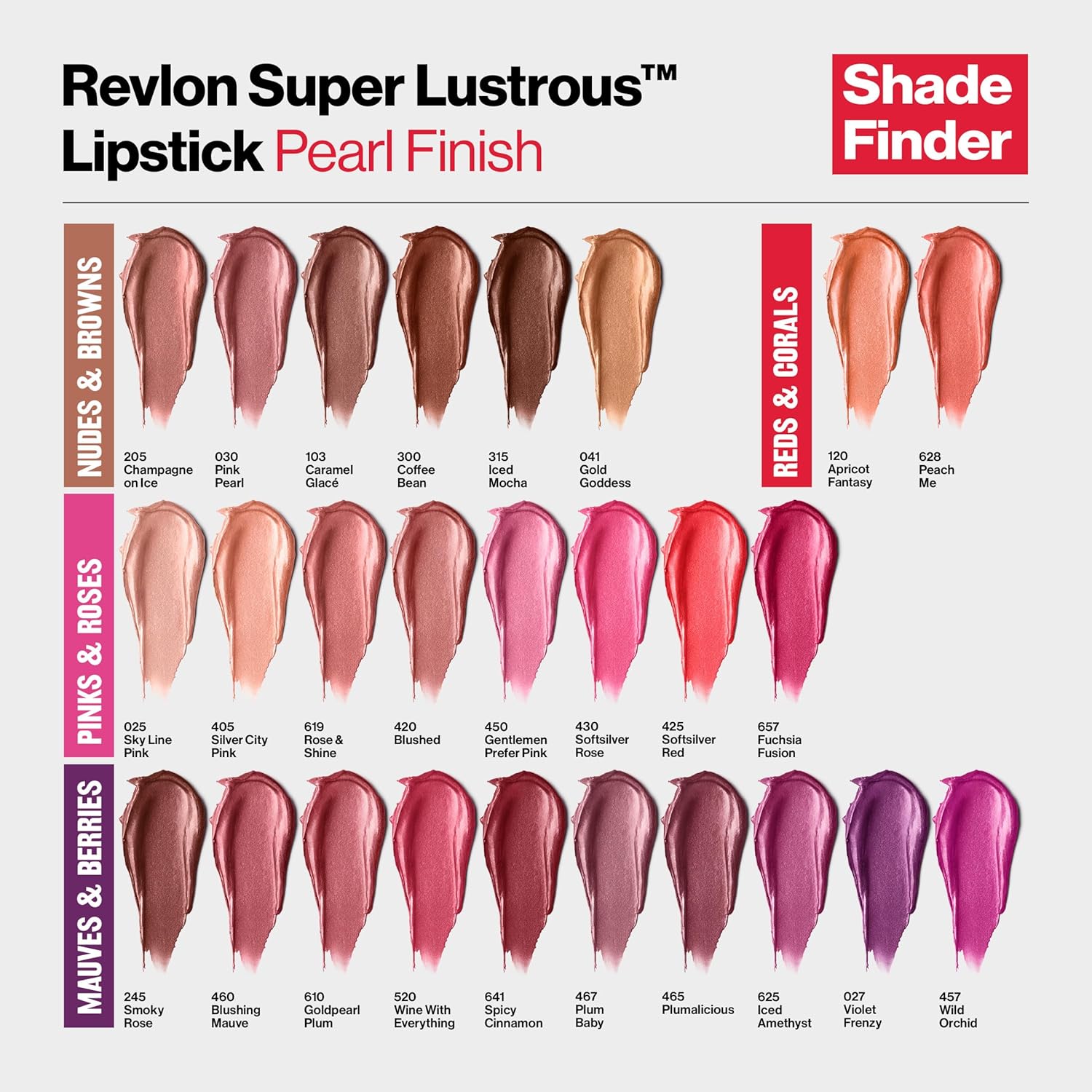 Revlon Super Lustrous Lipstick, Creamy Formula For Soft, Fuller-Looking Lips, Moisturized Feel, Blushing Mauve (460), 0.15 oz