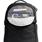 The North Face Router Everyday Laptop Backpack - Daypack, Water Repellent, Laptop Sleeve, Reflective Details, Tnf Black/Tnf Black-Npf, One Size