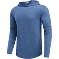 Pinspark Lightweight Pullover Hoodies For Men Long Sleeve Hoodie For Golf Gym Workout Athletic Sweatshirt