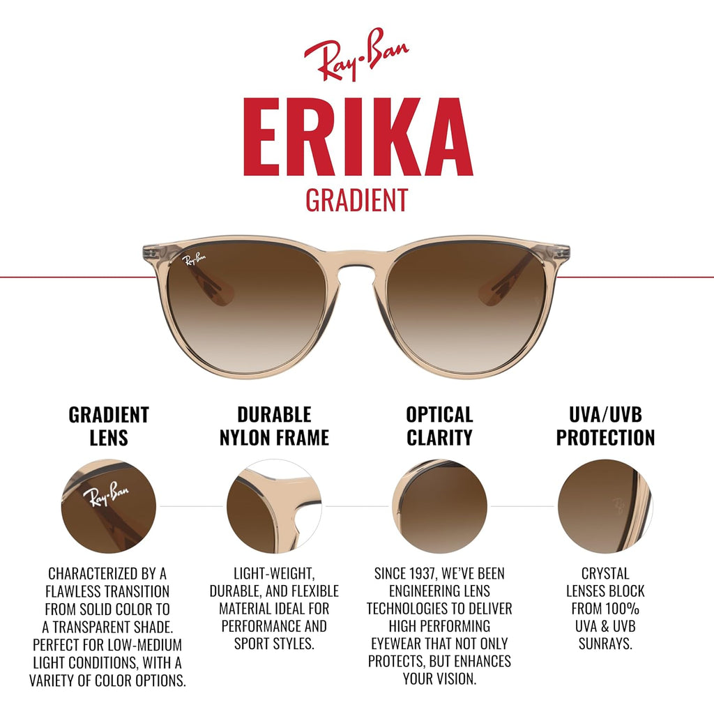 Ray-Ban Rb4171 Erika Round Sunglasses