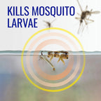 Terro No Mess Mosquito Larvacide Pouches, 10-Pack | Dissolvable Pest Control Packets For Standing Water, Outdoor Mosquito Killer With Long-Lasting 2 Month Protection