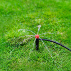 50Pcs Adjustable Drip Irrigation Emitters: Garden Drippers For 1/4" Tubing | 360 Degree Water Flow, 5-Inch Arrow Stake, For Garden/Lawn/Planter Beds, Compatible With 4-7Mm Tubing, Diy Watering System