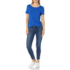 Women's Short-Sleeve Scoopneck Tunic Tops, Pack of 2