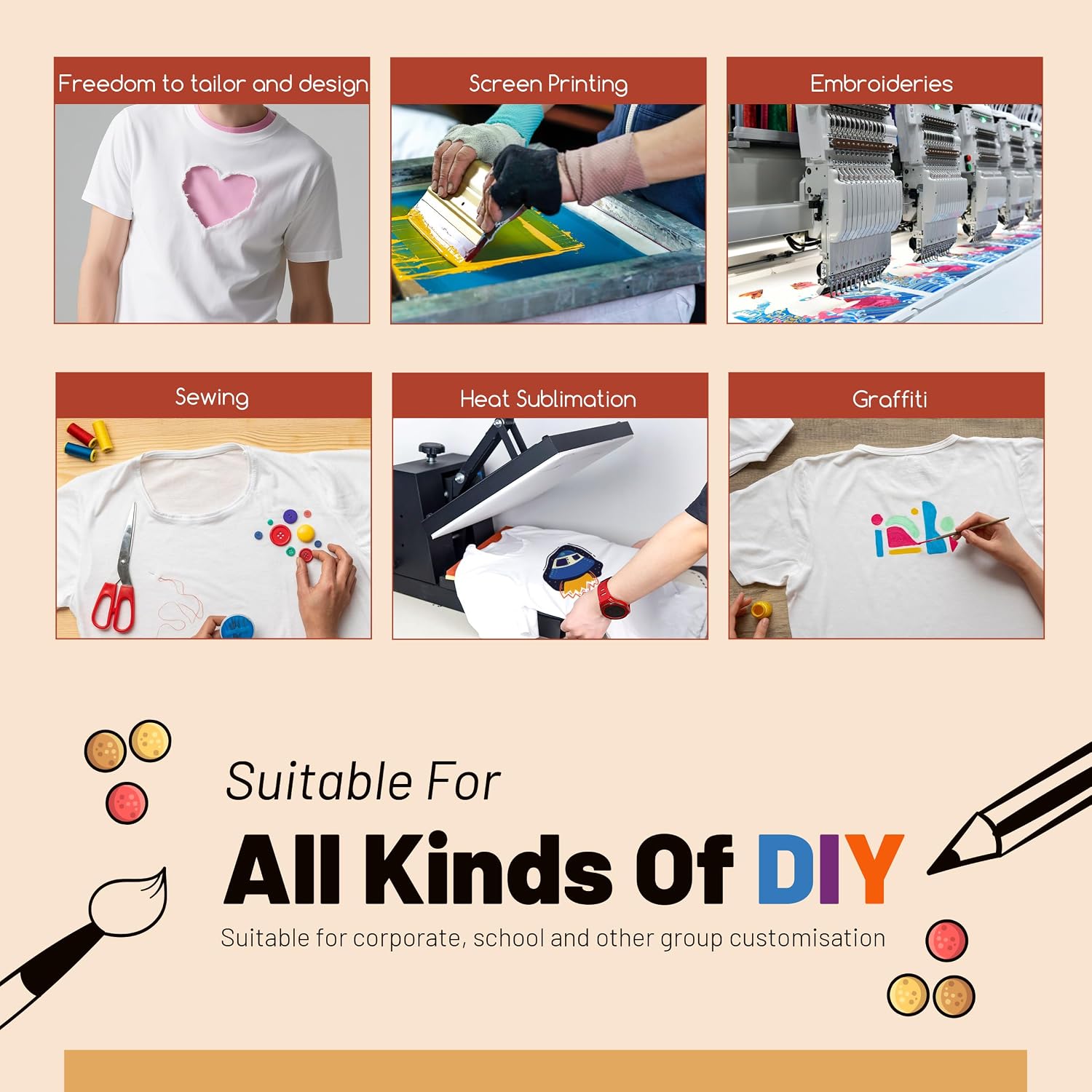 Joyclub 5 Pcs Unisex Sublimation Blanks Bulk Polyester T Shirts For Sublimation Crew Neck Short Sleeve Wholesale Diy Gifts