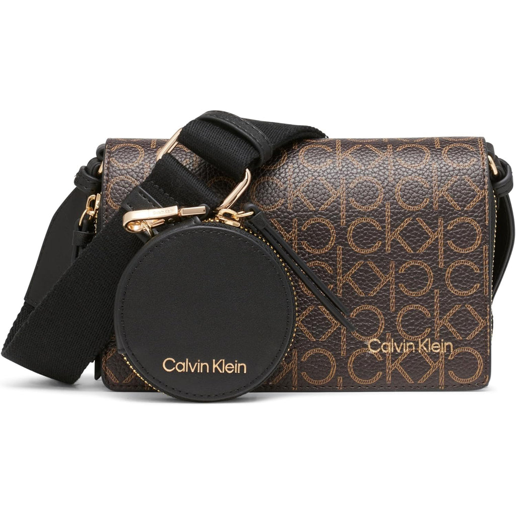 Calvin Klein Women's Millie Triple Compartment Camera Bag Crossbody