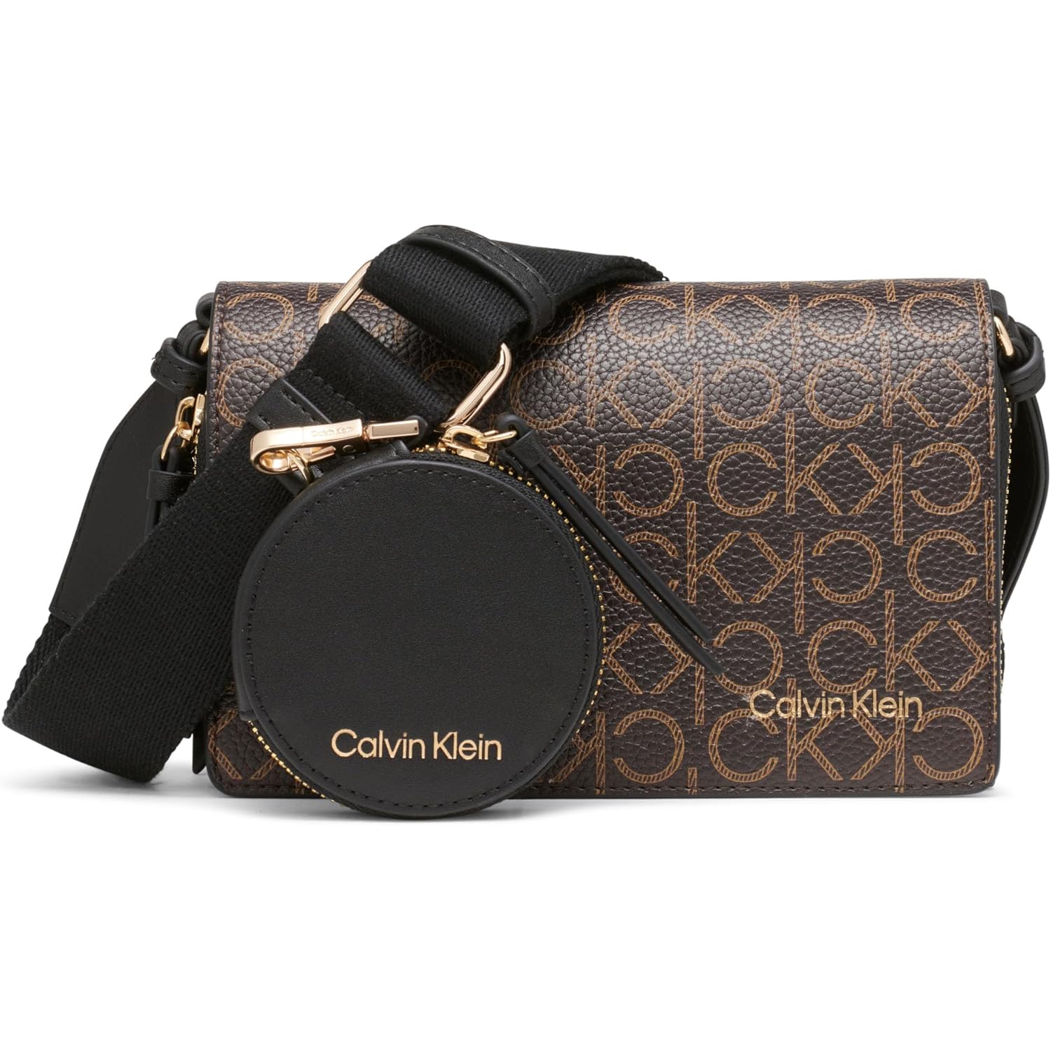 Calvin Klein Women's Millie Triple Compartment Camera Bag Crossbody