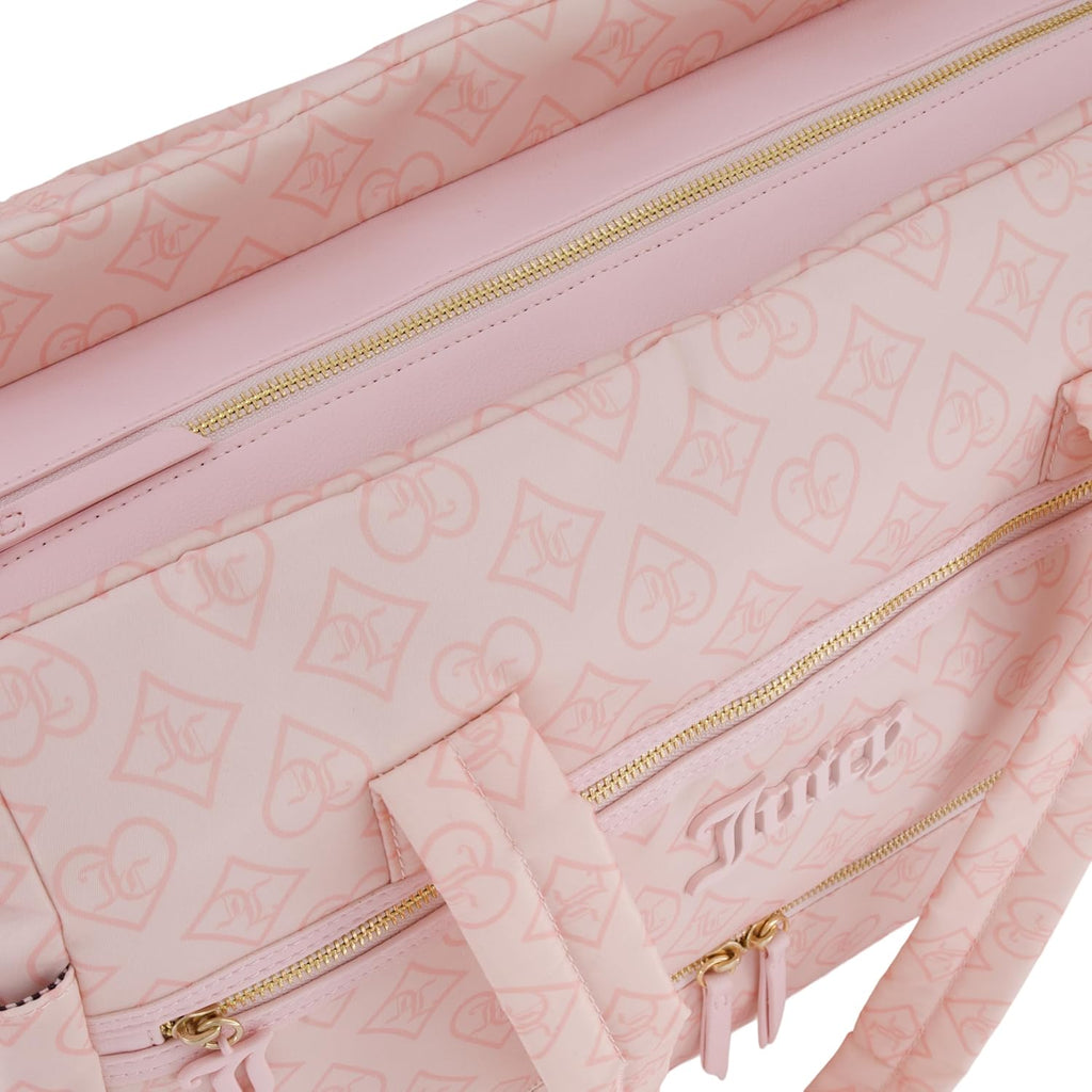 Juicy Couture Women'S Juicy To Go Weekender Bag, Stylish & Versatile Tote For Everyday & Travel