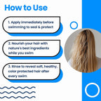 Aqua Guard Pre-Swim Hair Defense | Soft, Tangle-Free Hair After Every Swim | Prevents Chlorine Damage | Made In California | Color Safe, Leaves Hair Smelling Great | 5.3 Oz (2 Pack)
