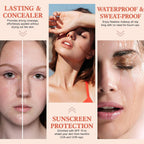 Color Changing Foundation, 2 Pack, Liquid, Moisturizing, Sunscreen, 30Ml