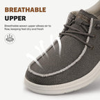 Slip On Shoes For Men With Arch Support, Lightweight Mens Slip On Shoes, Breathable Mens Casual Shoes, Orthopedic Mens Loafers With Non Slip Sole