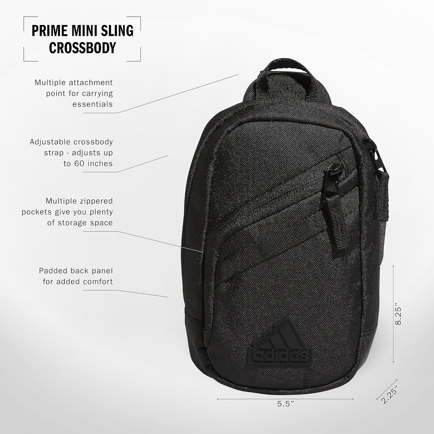 Prime Mini Sling Crossbody Bag, small size for festivals and travel