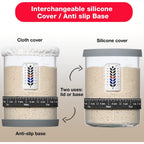 2 Pack Premium Pro Sourdough Starter Jar Kit - 40Oz Large Wide Mouth Sourdough Bread Jar With Marked Feeding Band, Thermometer, Scraper, Cloth Cover & Silicone Lid/Base, Glass Container, Baking Supply