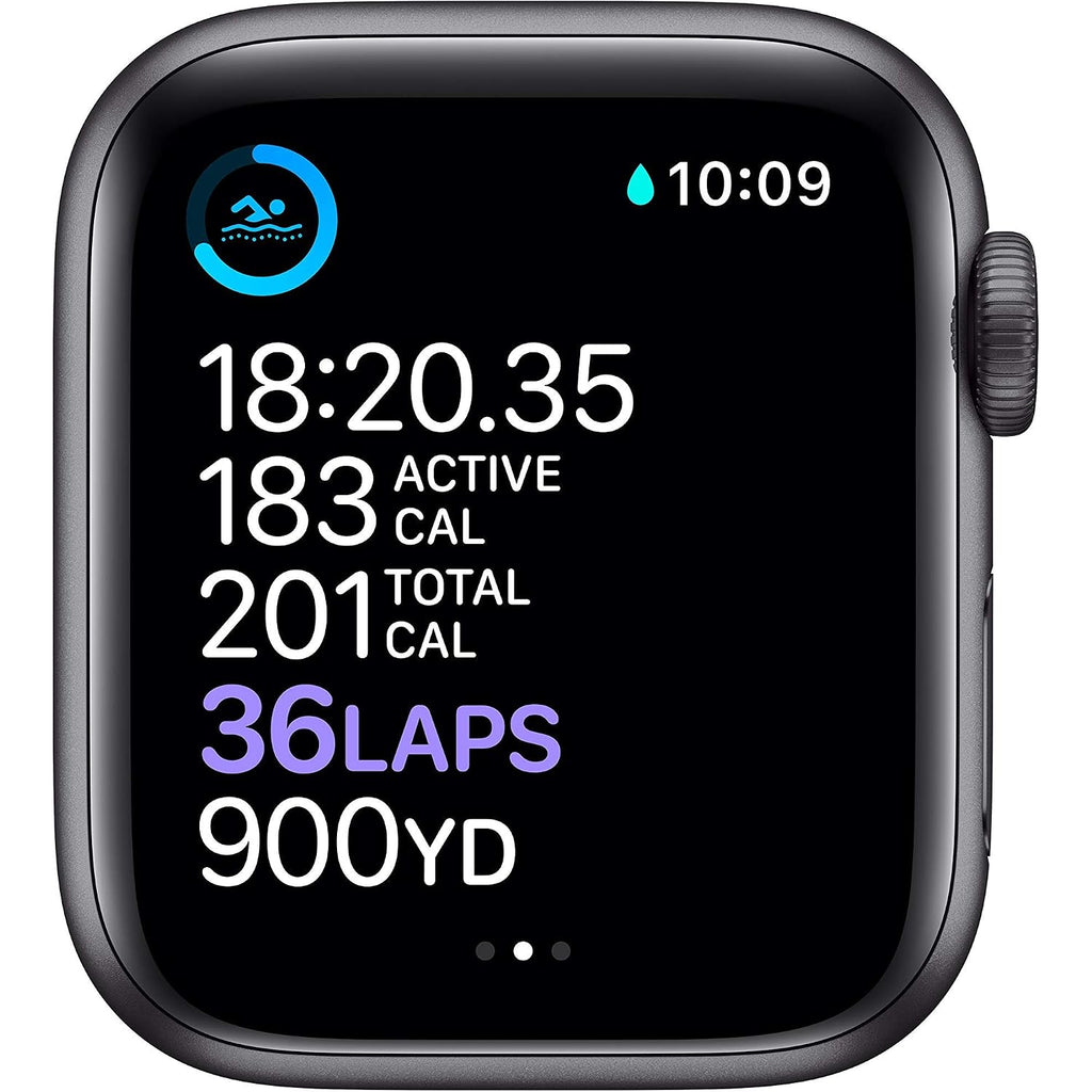 Apple Watch Series 6 (Gps, 40Mm) - Space Gray Aluminum Case With Black Sport Band (Renewed)