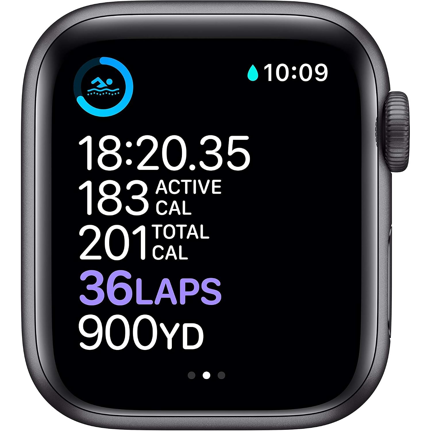 Apple Watch Series 6 (Gps, 40Mm) - Space Gray Aluminum Case With Black Sport Band (Renewed)
