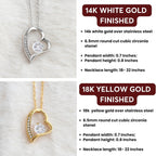 Jewelry To My Wife - The Best Thing That Ever Happened To Me, Forever Love Necklace, Gift for Her, Romantic Christmas Birthday Valentine Gift
