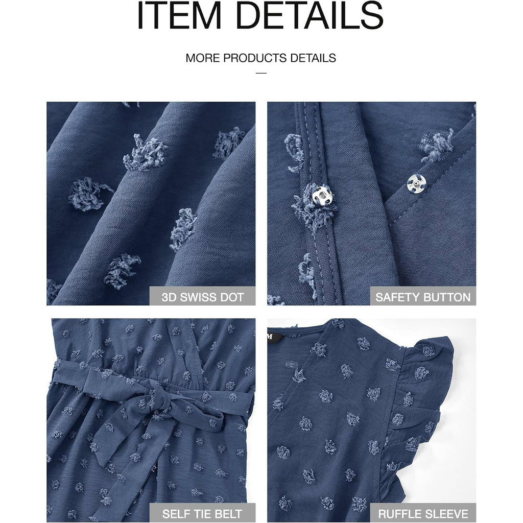 Btfbm Boho Dresses For Women 2026 Summer Fashion Cap Sleeve Swiss Dot Flowy Ruffle Beach Wedding Cocktail Maxi Dress