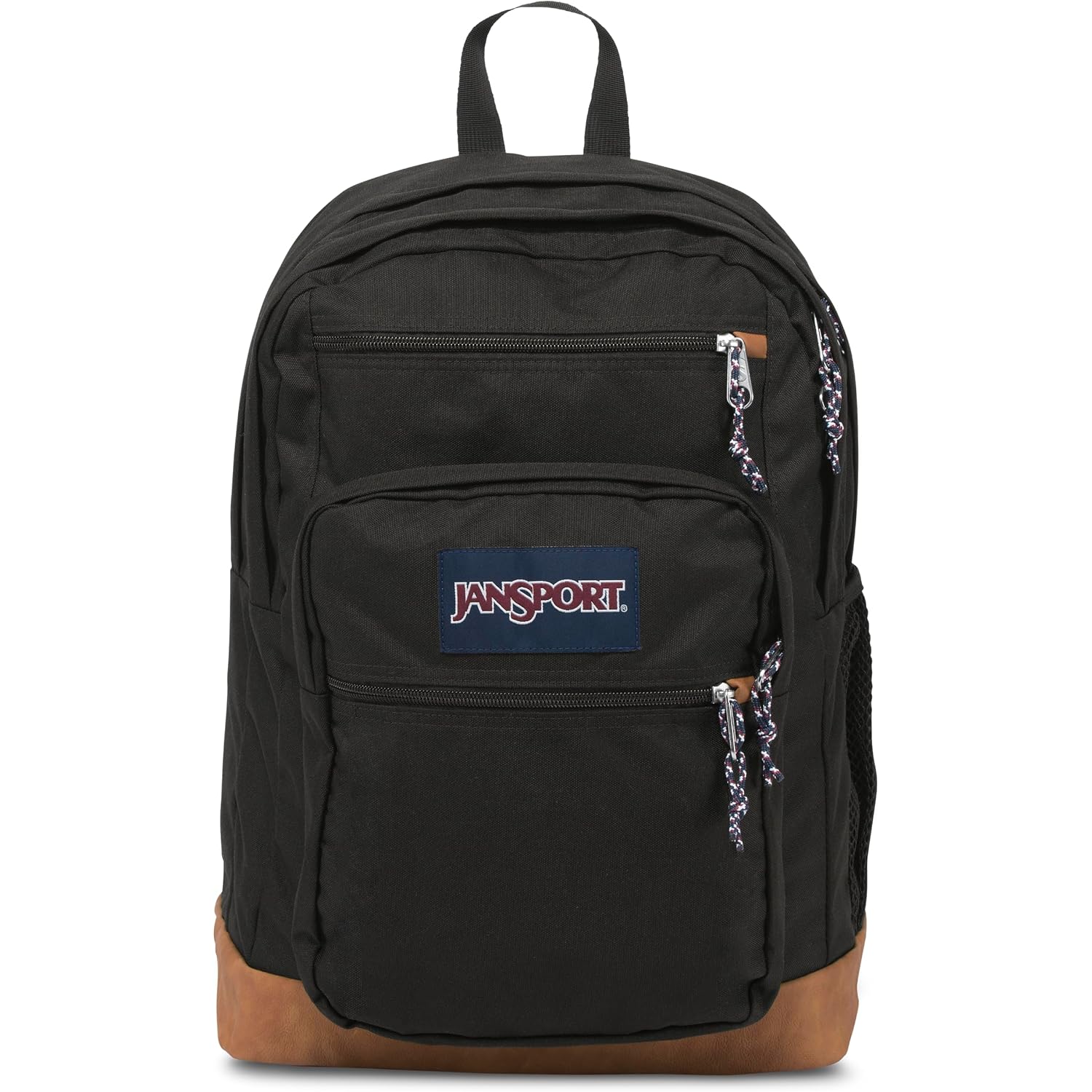 Jansport Cool Backpack, With 15-Inch Laptop Sleeve - Large Computer Bag Rucksack With 2 Compartments, Ergonomic Straps, Black