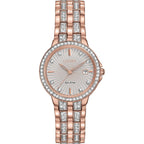 Citizen Ladies' Silhouette Crystal Eco-Drive Watch, 3-Hand Date