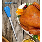 Long Turkey Basters For Cooking With Measurements, Only For Room Temperature Liquids, Blue And Black Color