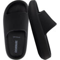 Cushionaire Feather Eva Slides For Women – Comfortable Slip On Womens Slippers, Indoor Outdoor Shower Shoes, Beach Essential Cloud Slides