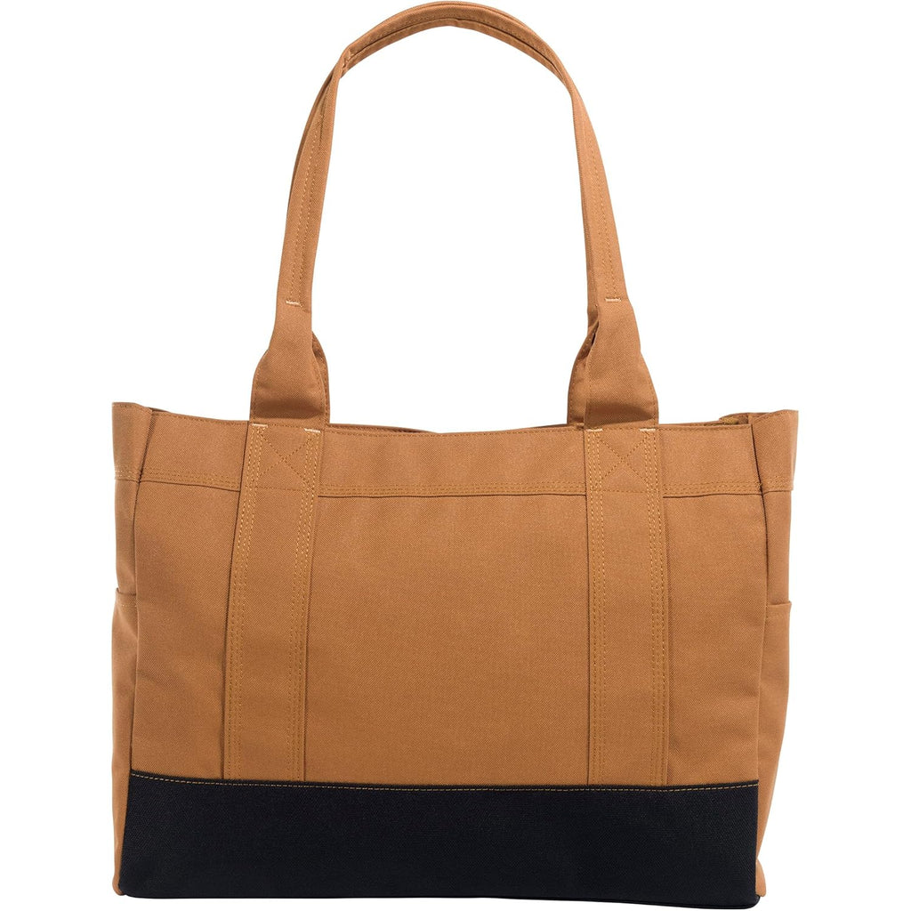Carhartt Horizontal Zip Tote, Durable Water-Resistant Tote Bag with Zipper Closure