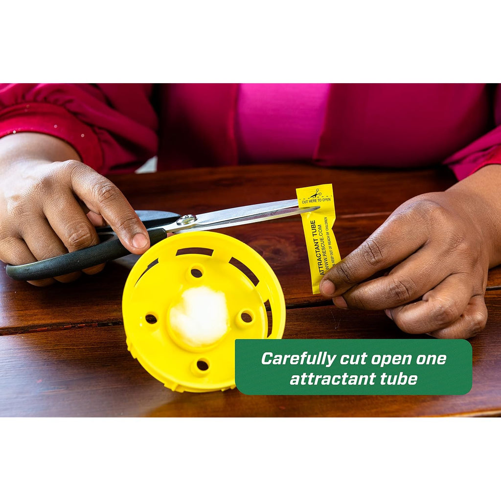 Rescue! Yellowjacket Attractant – For Rescue! Reusable Yellowjacket Traps – 4 Week Supply - 2 Pack