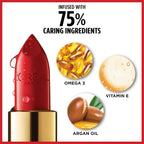 L'Oreal Paris Colour Riche Original Creamy, Hydrating Satin Lipstick with Argan Oil and Vitamin E, Blushing Berry , 1 Count