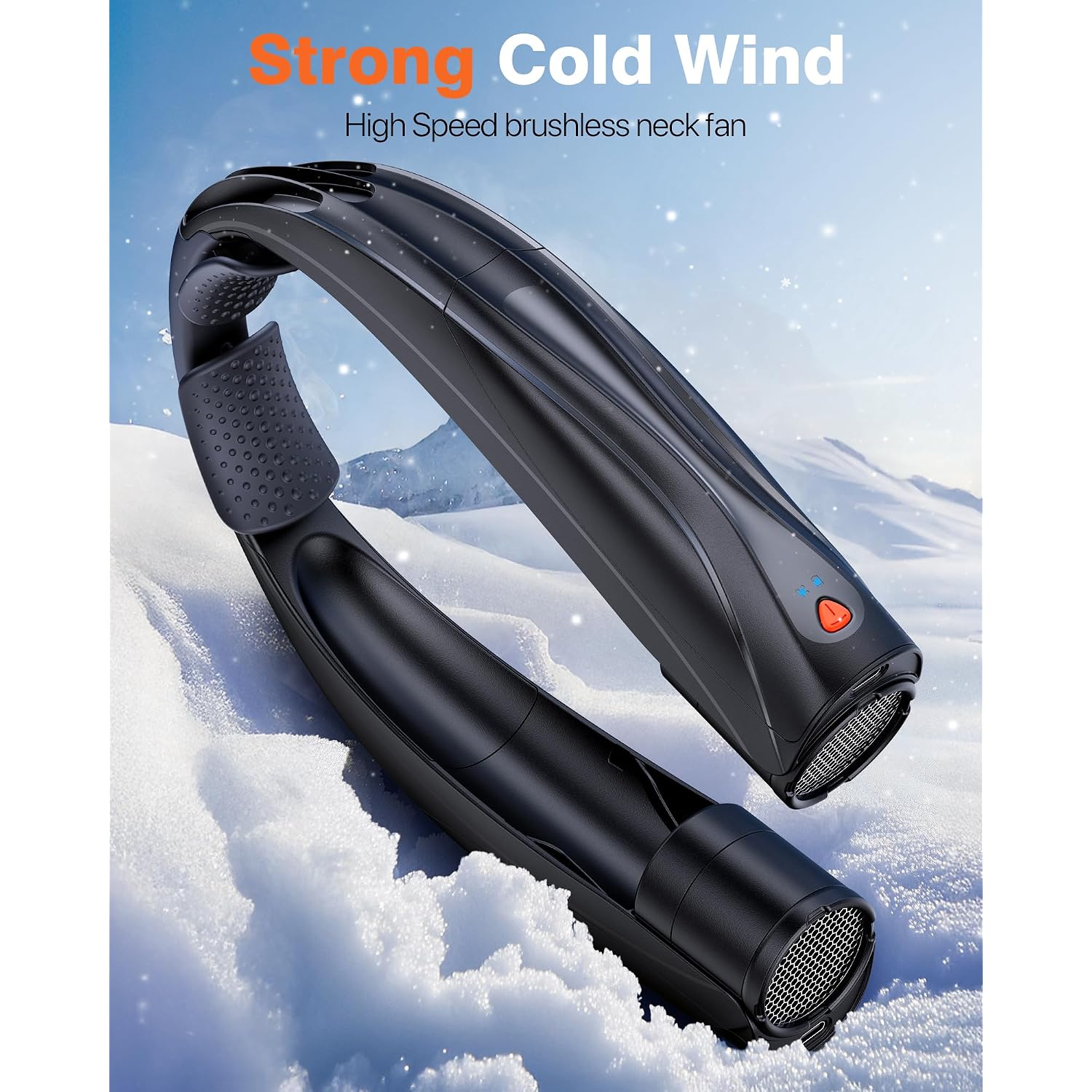 Portable Neck Fan, 6000Mah Personal Fan, 360° Cooling Rechargeable Wearable Fan, 6 Speeds Adjustable Hands-Free Fans For Travel, Outdoor, Office, Ideal Summer Gifts