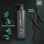 Dove Men+Care 2-In-1 Shampoo + Conditioner 1 Ct Dandruff Defense To Moisturize Hair & Scalp, With Pyrithione Zinc, 18 Fl Oz