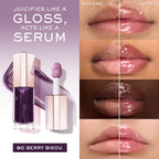 Lancôme Lip Idôle JuicyTreat Oil-in-Gloss -24HR Hydrating Gloss with Squalane for Instant Shine